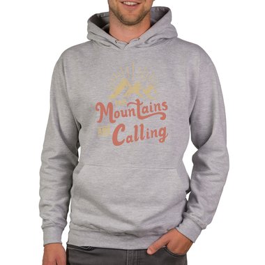 Herren Hoodie - Mountains are calling