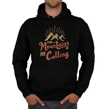 Herren Hoodie - Mountains are calling