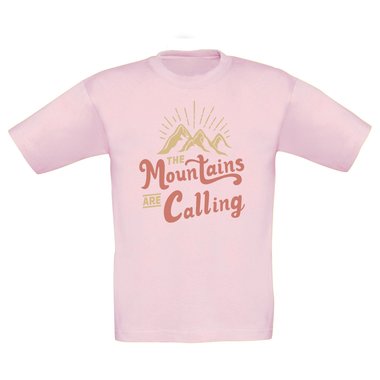 Kinder T-Shirt - Mountains are calling