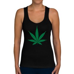 Damen Tank Top - Hanfblatt