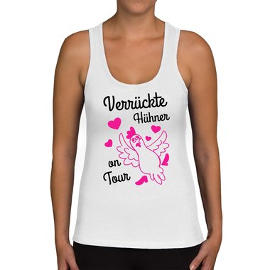Damen Tank Top - Verrckte Hhner on Tour