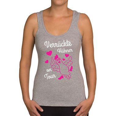 Damen Tank Top - Verrckte Hhner on Tour