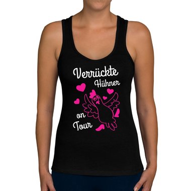 Damen Tank Top - Verrckte Hhner on Tour