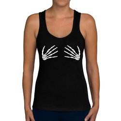 Damen Tank Top - Skelett Hnde