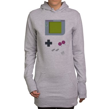 Damen Long Hoodie - Gaming Classic