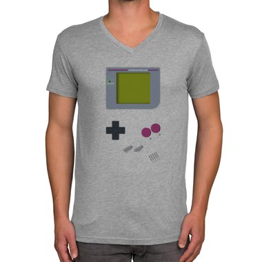 Herren T-Shirt - V-Ausschnitt - Gaming Classic