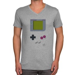 Herren T-Shirt - V-Ausschnitt - Gaming Classic
