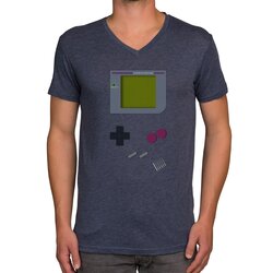 Herren T-Shirt - V-Ausschnitt - Gaming Classic