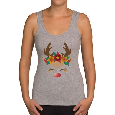 Damen Tank Top - Happy Rentier