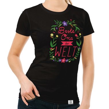 Damen T-Shirt - Beste Oma der Welt
