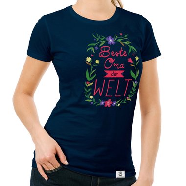 Damen T-Shirt - Beste Oma der Welt