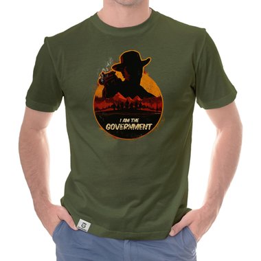 Herren T-Shirt - Wild West Cowboy