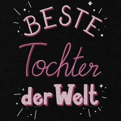 Damen T-Shirt V-Ausschnitt - Beste Tochter der Welt