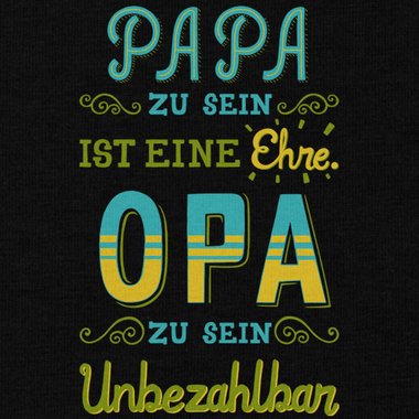 Herren Hoodie - Opa sein - Unbezahlbar