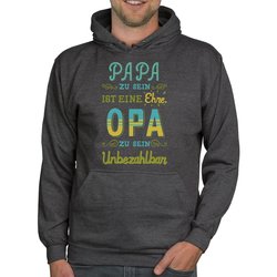 Herren Hoodie - Opa sein - Unbezahlbar