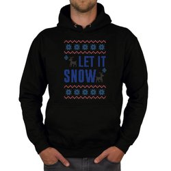 Herren Hoodie - Let it snow