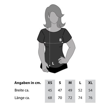 Damen T-Shirt U-Boot-Ausschnitt - HO HO HO schwarz-weiss XL
