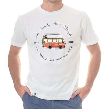 Herren T-Shirt - Ich brauche nur mein Wohnmobil