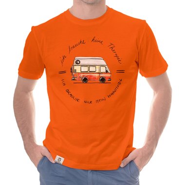 Herren T-Shirt - Ich brauche nur mein Wohnmobil