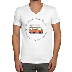 Herren T-Shirt - V-Ausschnitt - Ich brauche nur mein...