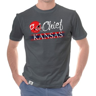 Herren T-Shirt - Chief - Kansas