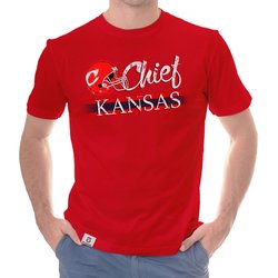 Herren T-Shirt - Chief - Kansas