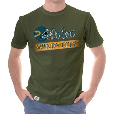 Herren T-Shirt - Da Bear - Windy City