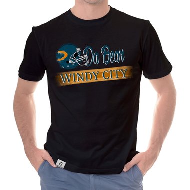 Herren T-Shirt - Da Bear - Windy City