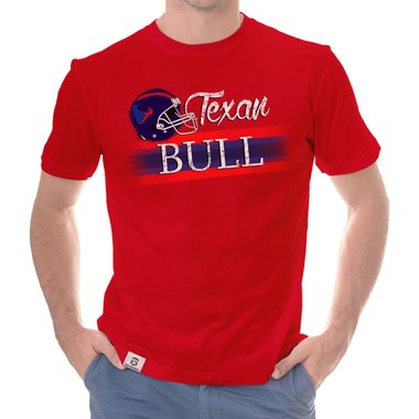 Herren T-Shirt - Texan - Bull