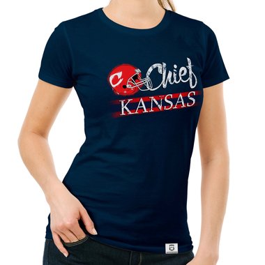 Damen T-Shirt - Chief - Kansas
