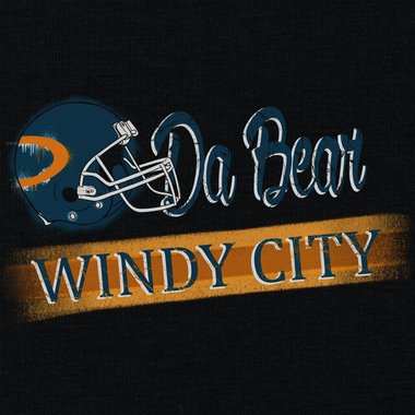 Damen T-Shirt - Da Bear - Windy City