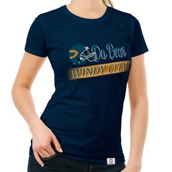 Damen T-Shirt - Da Bear - Windy City