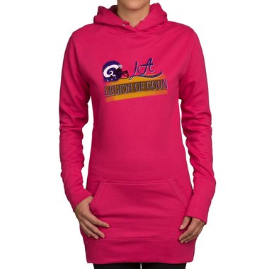 Damen Long Hoodie - LA - Legion of Goon hellgrau-orange XL