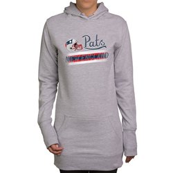 Damen Long Hoodie - Pats - New England