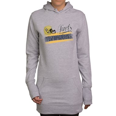 Damen Long Hoodie - Aints - New Orleans