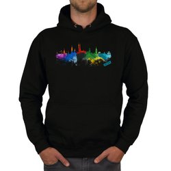 Herren Hoodie - Rostock Aquarell