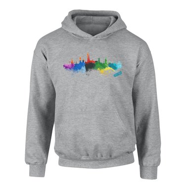 Kinder Hoodie - Rostock Aquarell