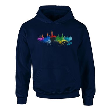 Kinder Hoodie - Rostock Aquarell