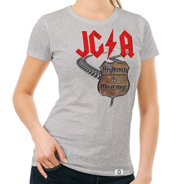 JGA Damen T-Shirt - Highway to Marriage