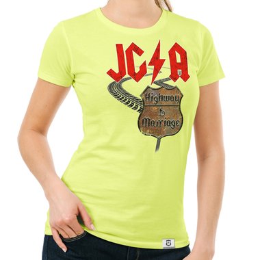 JGA Damen T-Shirt - Highway to Marriage