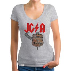 Damen JGA T-Shirt V-Ausschnitt - Highway to Marriage