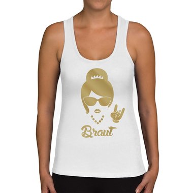 Damen JGA Tank Top - Braut Rock N`Roll