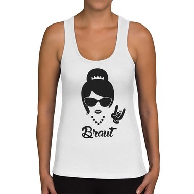 Damen JGA Tank Top - Braut Rock N`Roll