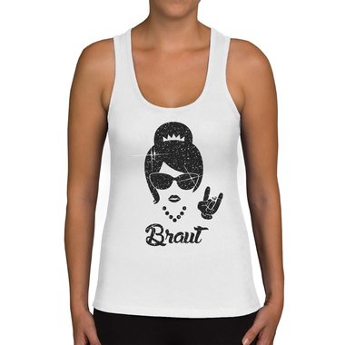 Damen JGA Tank Top - Braut Rock N`Roll