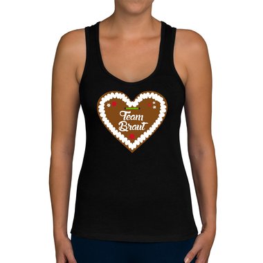 Damen JGA Tank Top - Lebkuchen Team Braut