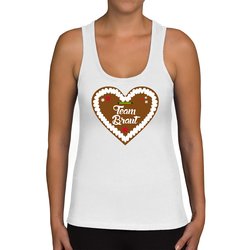 Damen JGA Tank Top - Lebkuchen Team Braut