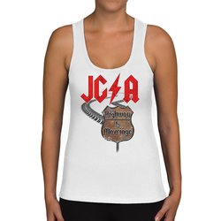 Damen JGA Tank Top - Highway to Marriage