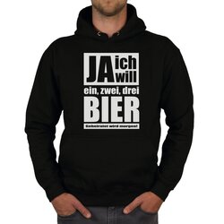 Herren Hoodie - Ja ich will