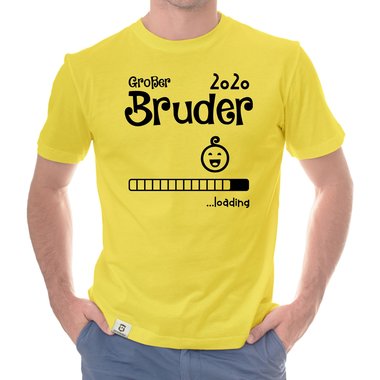 Herren T-Shirt - Groer Bruder 2020 loading weiss-schwarz 5XL