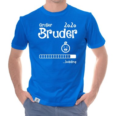 Herren T-Shirt - Groer Bruder 2020 loading weiss-schwarz 5XL
